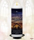 Personalised Christmas Candles for all the Family and Friends.